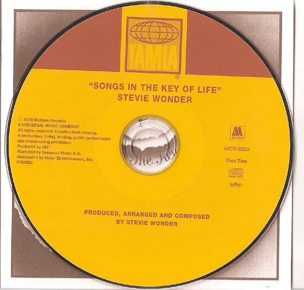 , Wonder, Stevie - Songs In The Key Of Life